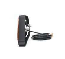 Rear combination LED tail light, 282 x 132 mm, cable - 5-pin, right, for carts and trailer (2)