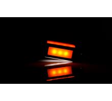 Rear antenna L/R, LED, Red/White/Orange, Jaeger (3)