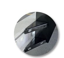 Reinforcement right for bumper, R58-03, type 564040, raw (1)