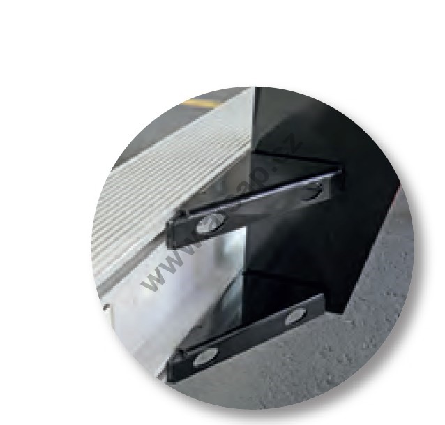 Reinforcement right for bumper, R58-03, type 564040, raw (1)