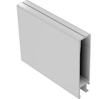 Top dropside profile 100 mm - aluminum (1)
