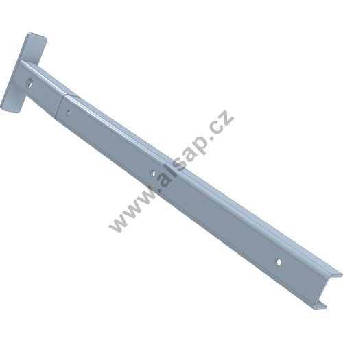 Column extension 600 mm, CS5 NEW, for lifting, BFS 90, steel, galvanized