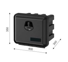 Plastic toolbox, from 400 to 1020 mm, from 21 l to 153 l, JUST (2)