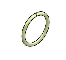 Locking ring of the interchangeable superstructure beam for O 52 mm