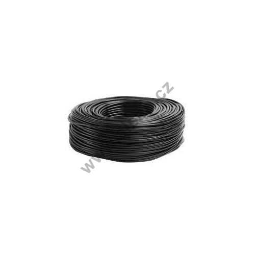 PVC wire black 9.8 mm, 250 m