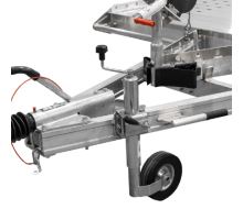 Tříosý sklopný bržděný autopřepravník, 5200 x 2100 mm, celková hmotnost 3 500 kg (4)