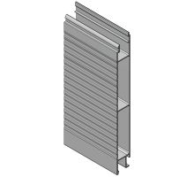 Profil střední WAVE 200 mm, (hliník/elox)