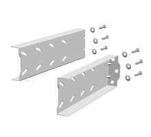 Horizontal toolbox brackets, from 340 - 520 mm, stainless steel
