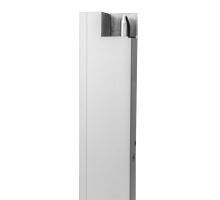 Zámek bočnice KLEVER, madlo plast, L/P strana, 310-610 mm, bez lemu, horní čep uzávěru C (4)