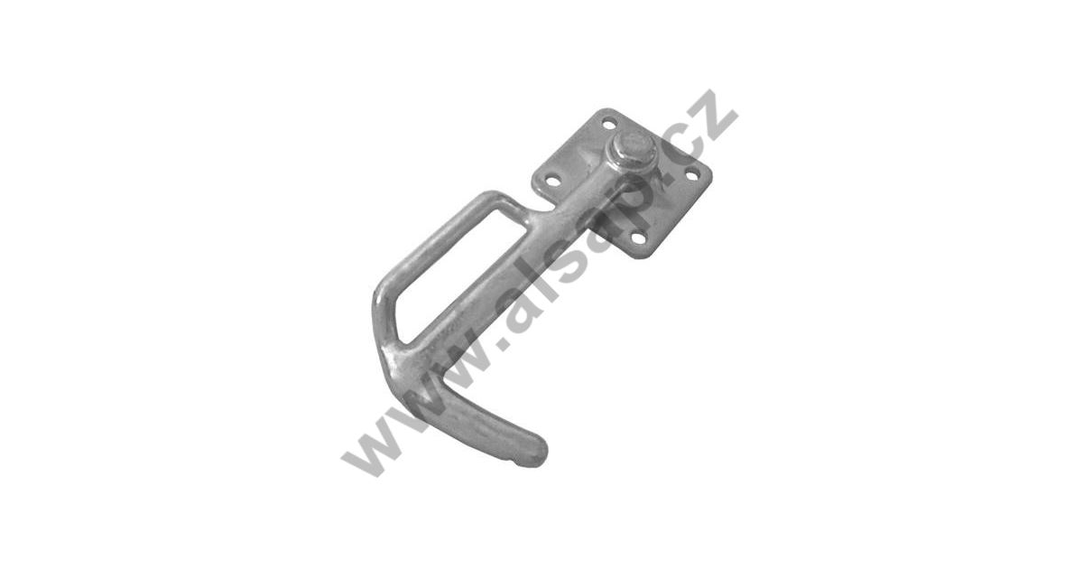 256B side lock size 3, right, galvanized- ALSAP