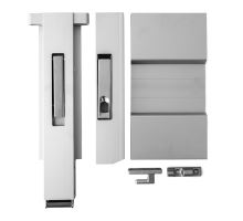 Dropside lock with stainless steel handle, L/R, 310-1000 mm, without flange