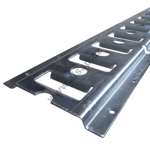 Lashing track o20mm, 3000/129/o20/2.5mm, Zn (872)