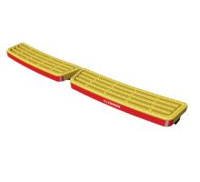 Zadní schůdek PEDDY DOUBLE pro užitková vozidla 1435x188mm, žlutý, LOKHEN