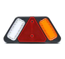 Rear combination LED tail light, 282 x 132 mm, cable - 5-pin, right, for carts and trailer (1)