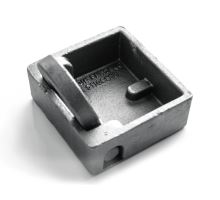 Heavy-duty recessed lashing ring, 8 t, 95 × 90 × 35 mm, steel, 8000 daN / TÜV certified