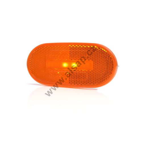 LED Side Position Light Orange, W195, 46,5x106,5 mm