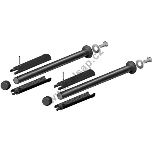 BAWER toolbox easy tubular bracket o30 mm, Y= 534 mm, Z= 330 mm
