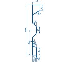 Steel side panel BNKT 400/2 mm (2)