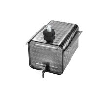 Water canister - 25l, STAINLESS floral, with soap container, Bawer