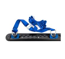 AirLine track o20 mm, 50x12 mm, 1000-2000 mm, with mounting holes, black painted