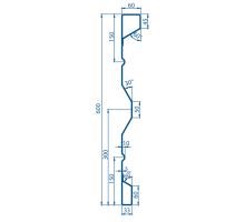 Steel side B 600/2 mm (2)
