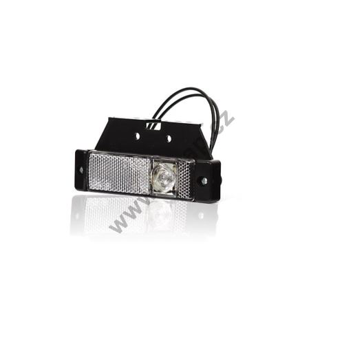 LED position light, W45 32 x 130 mm, bracket Z/ White, Amber, Red (4)