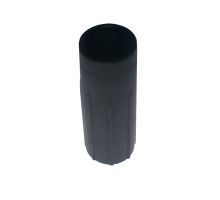 Plastic insert for door hinge, thermoplastic spare part, black