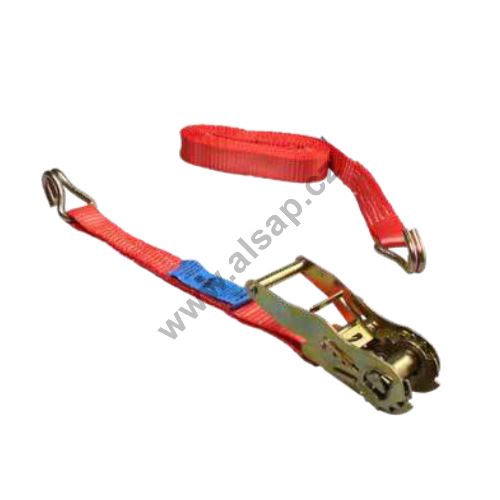Ratchet Strap 25mm, Ratchet R25B1, Hook/Hook, Length 4 - 6m, 750/1500daN