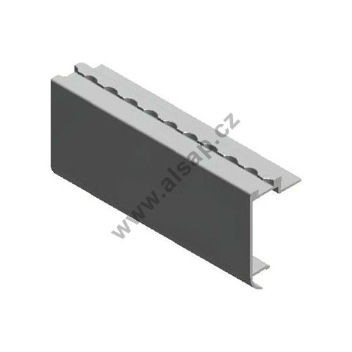 Frame floor profile 70/15 mm for AirLine lasing rings with nose, anosided