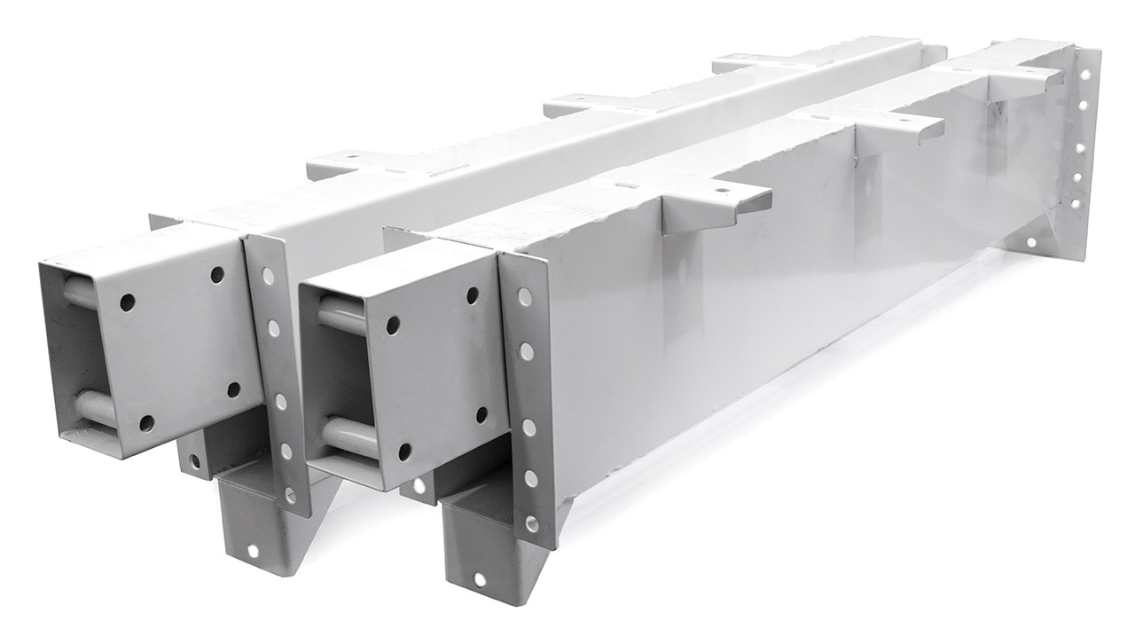 Prodloužení psa 250 / 1250 mm fiat/peugeot/citroen, gzink, bílý lak (ral9010)