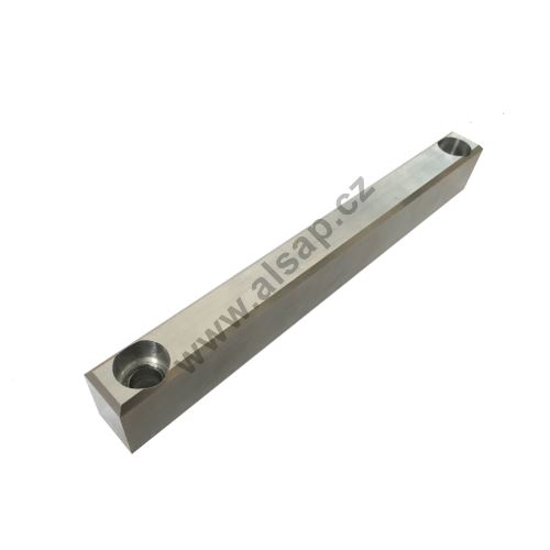 Impact on the rear post 230x20x30mm AL