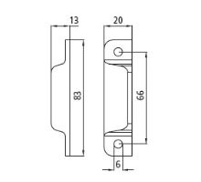 End cap suitable for rail 730170 (1)