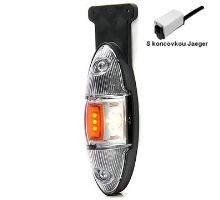 Rear antenna L/R, LED, vertical mounting, Red/White/Orange