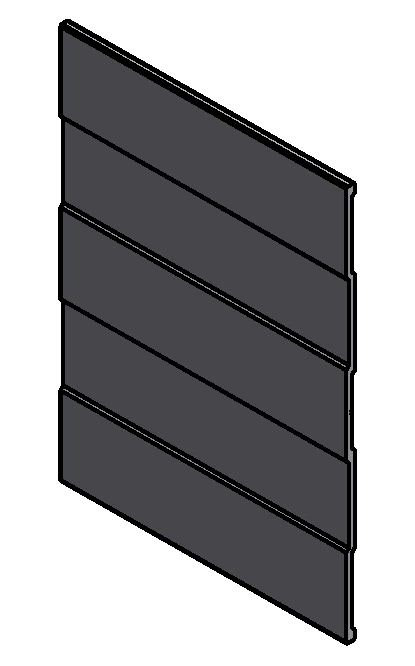 Profil okopový i 140mm - síla 2,0/3,0mm, 6800 mm, elox