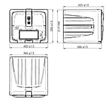 Plastic toolbox, from 600 to 1000 mm, from 55 l - 180 l, VERTIGO (1)