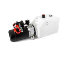 Electrohydraulic pump 12V, Binotto, 180 bar, plastic tank 8 l (1)