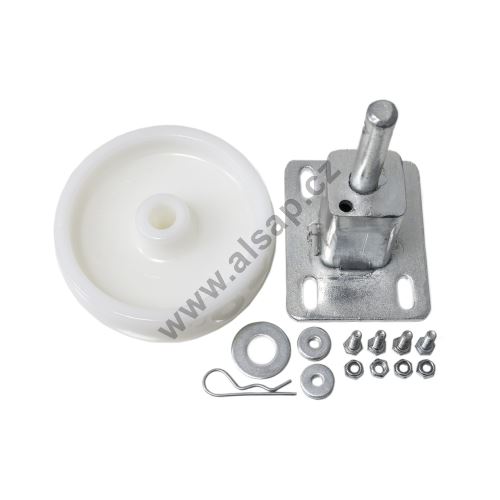 Assembly of plastic rollers o125mm