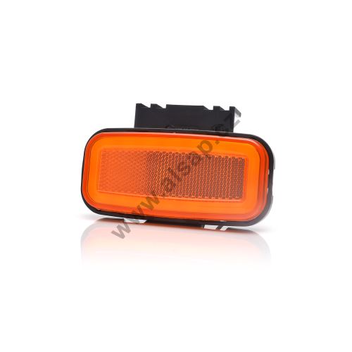 LED Side Position Light Orange + direction light, Neon, W199, Z holder, 0.22 m cable, ADR