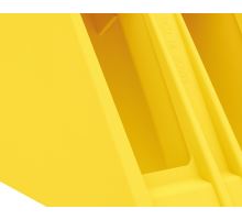 E36 Plastic Chocks R 355mm, 335x122x147mm, Yellow LOKHEN DIN 76051 - E36 (2)