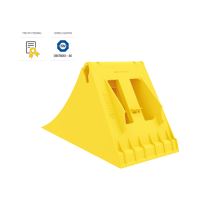 Zakládací klíny G46 plastový R 460mm, 390x160x192mm, žlutý  LOKHEN DIN 76051 (3)