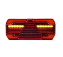 Zadní koncové sdružené LED světlo, 302 x 131 x 58,3 mm, kabel, pro návěs a přívěs (1)