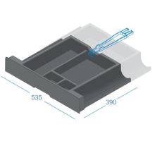 Drawer for Bawer FAST PLEX toolboxes, 600 mm (2)