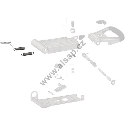 Spare part - spring O10, for bolt 16 mm (1)