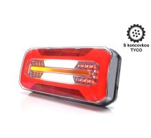 Rear combined LED tail light, 306x133x60mm, TYCO, universal, for vehicle