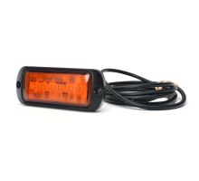 Warning light orange PREDATOR - LED W217, 113 x 46 x 16 mm, synchronization, cable 3m (1)